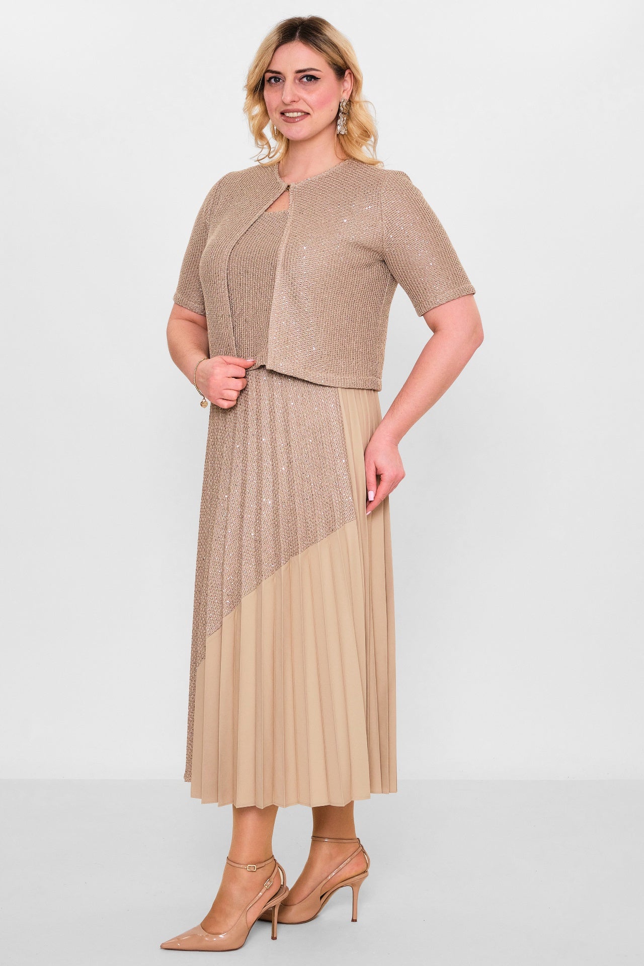 Myraang - Plus Size Suit (MRG26Y08-8455) - 8690200112058