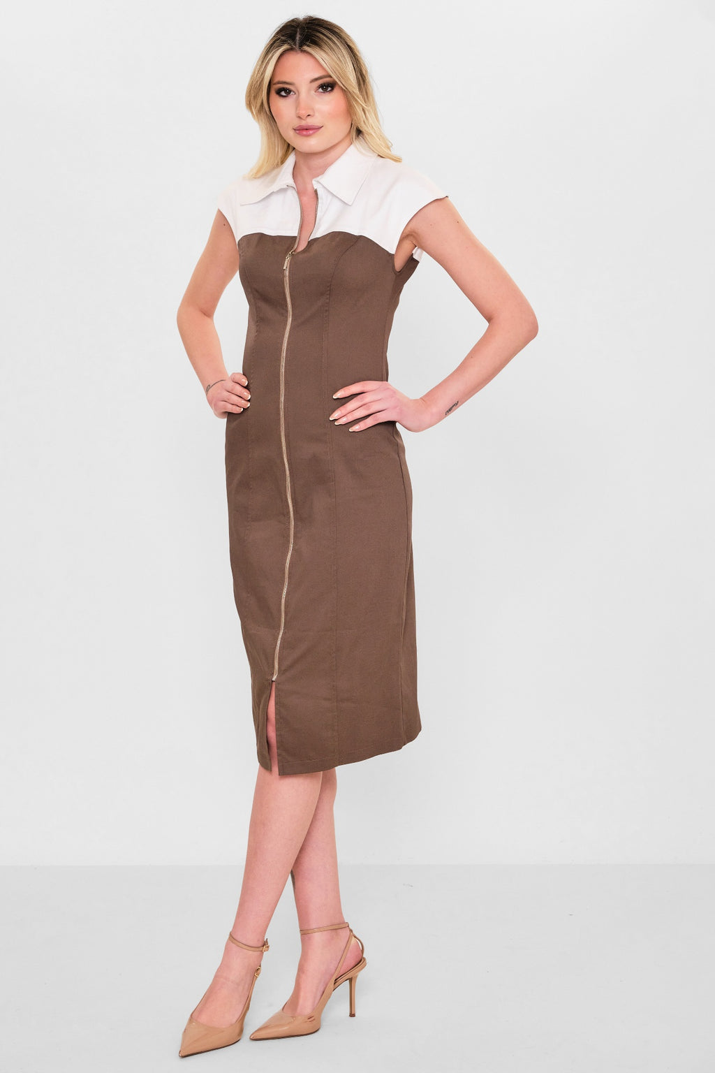 Fever - Plus Size Dress (FVR26Y16097) - 8690200112317