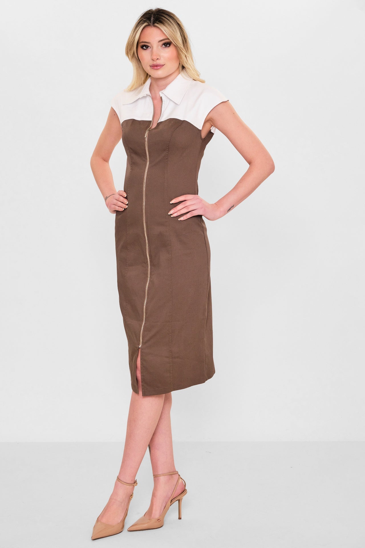 Fever - Plus Size Dress (FVR26Y16097) - 8690200112317
