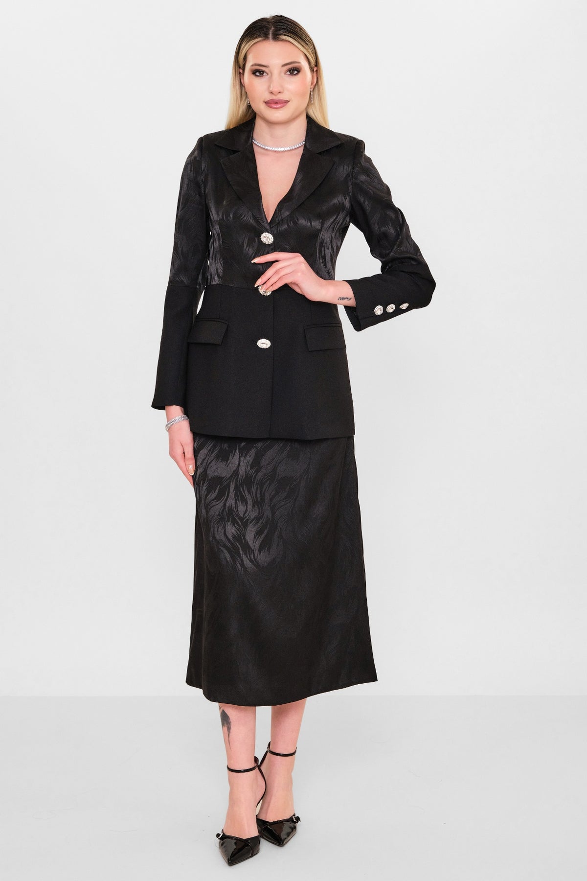Kedma - Plus Size Suit (KDM26Y5-79105) - 8690200112454