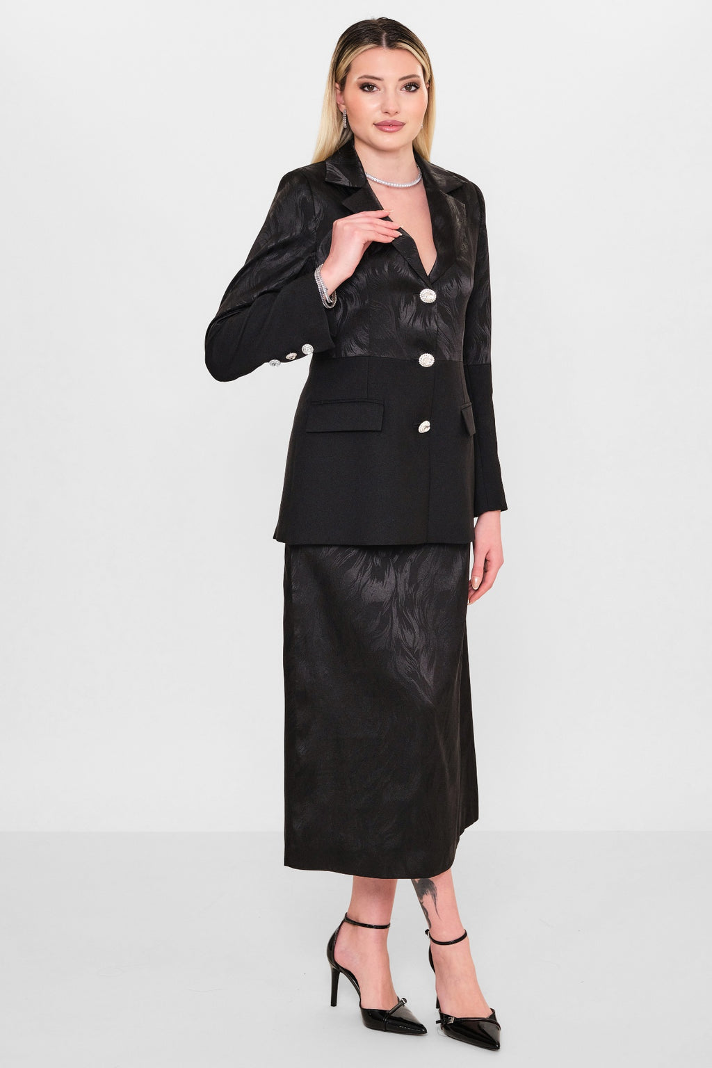 Kedma - Plus Size Suit (KDM26Y5-79105) - 8690200112454