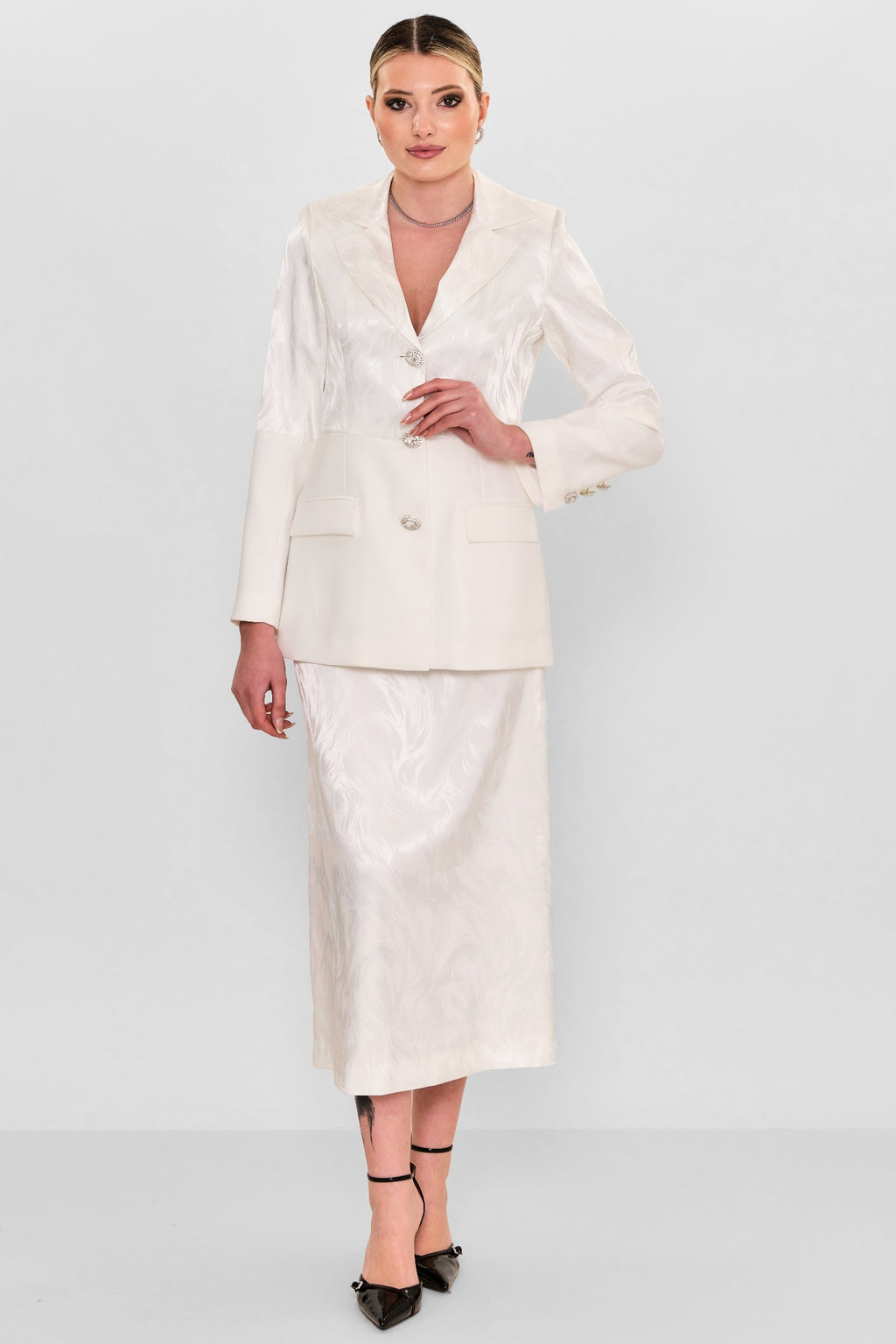 Kedma - Plus Size Suit (KDM26Y5-79105) - 8690200112461