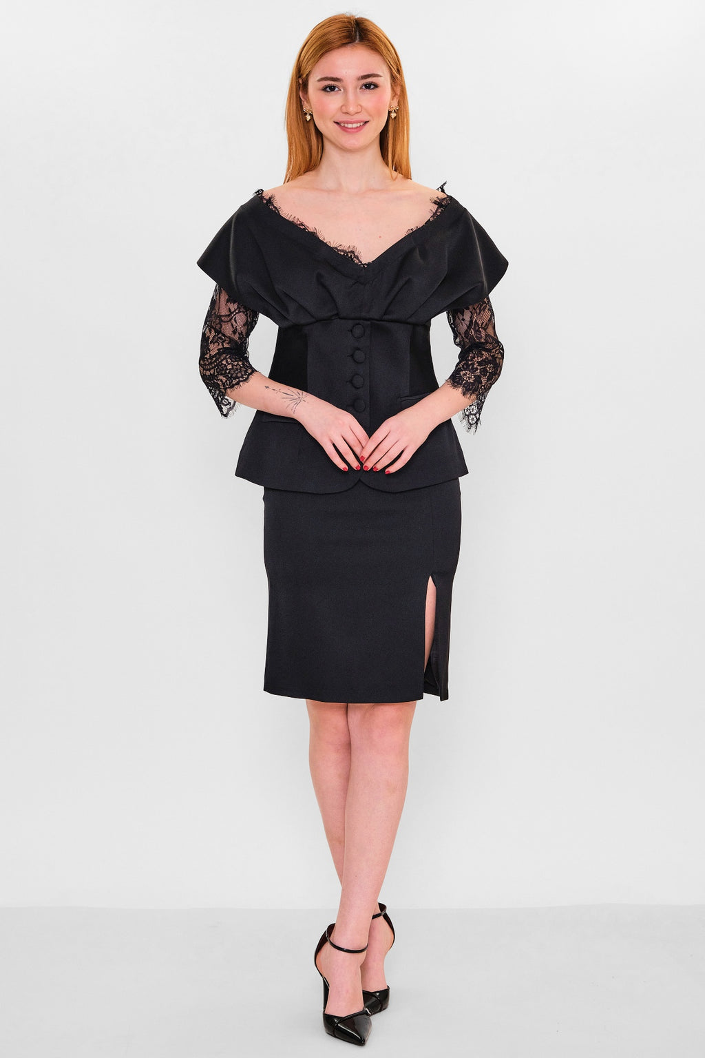 Kedma - Plus Size Suit (KDM26Y5-79113) - 8690200112485