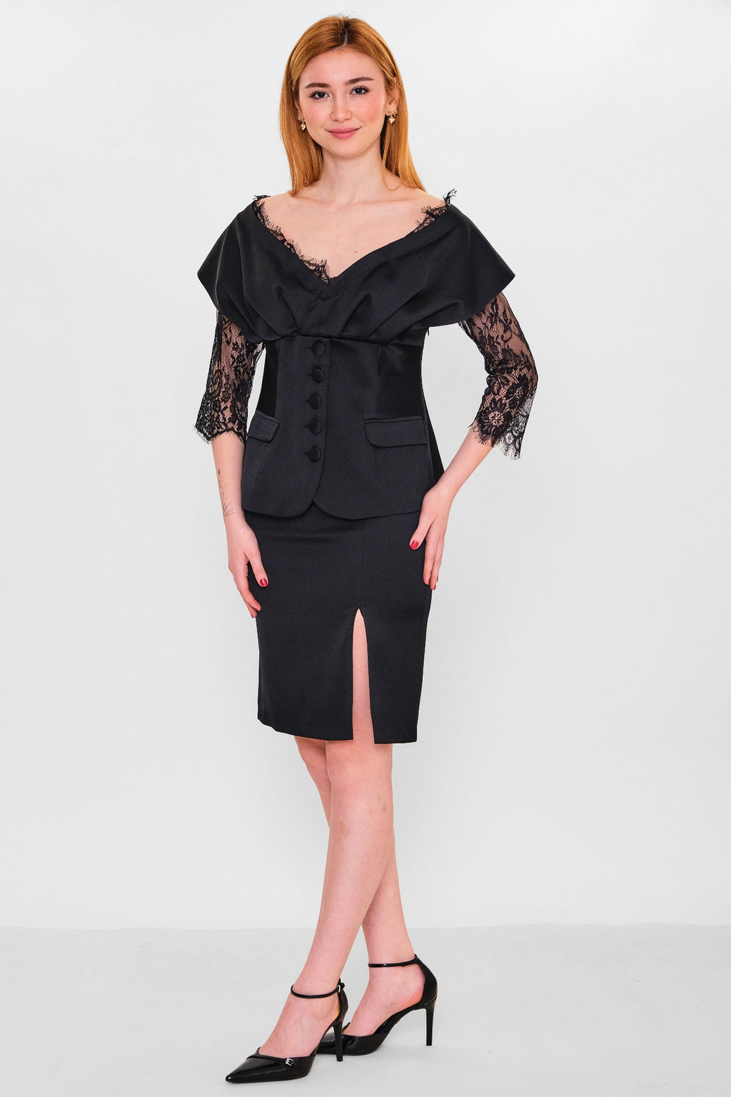 Kedma - Plus Size Suit (KDM26Y5-79113) - 8690200112485