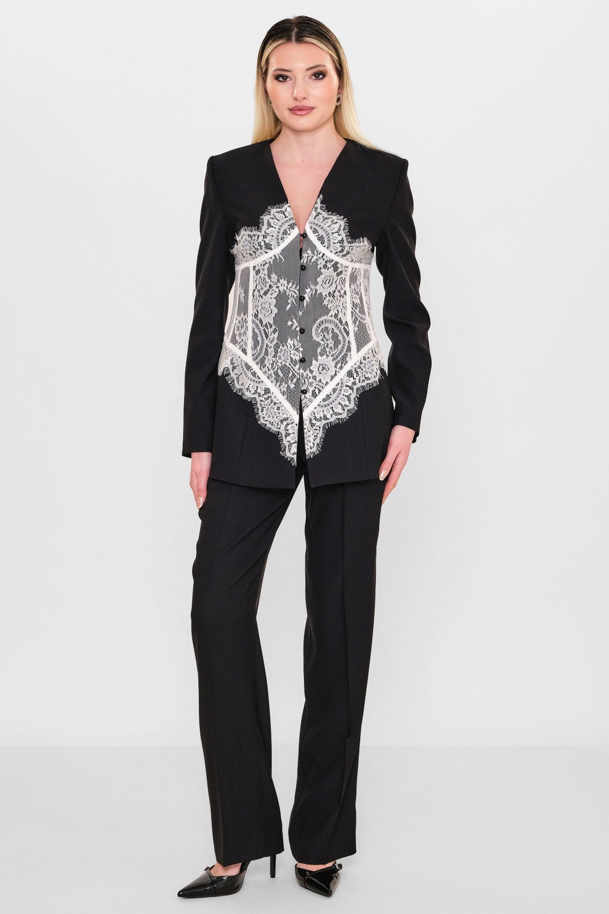Kedma - Plus Size Suit (KDM26Y5-79115) - 8690200112508