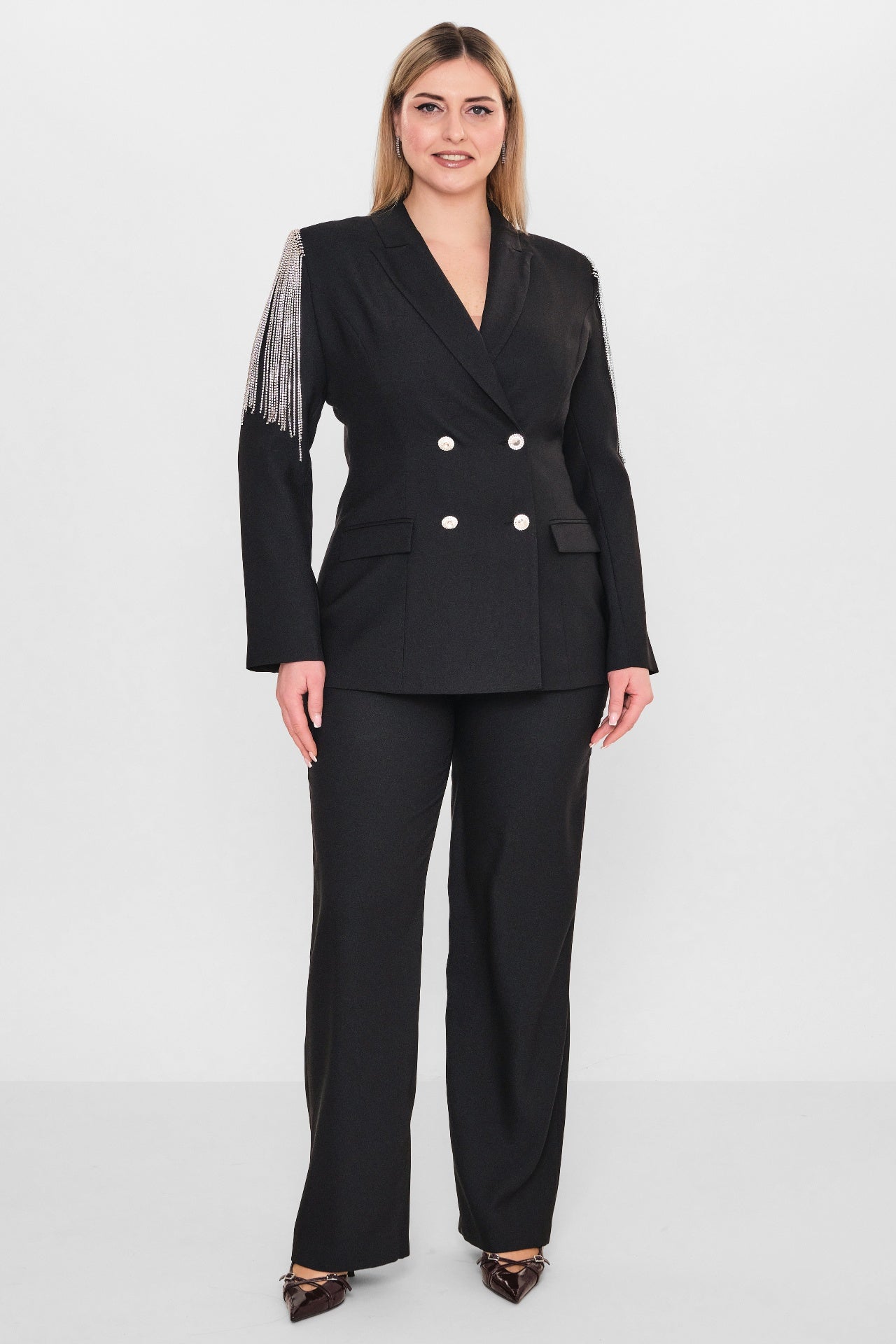 Kedma - Plus Size Suit (KDM26Y5-79081X) - 8690200112560