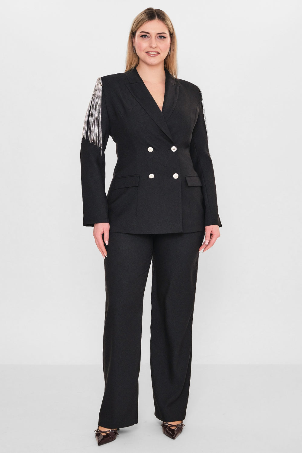 Kedma - Plus Size Suit (KDM26Y5-79081X) - 8690200112560