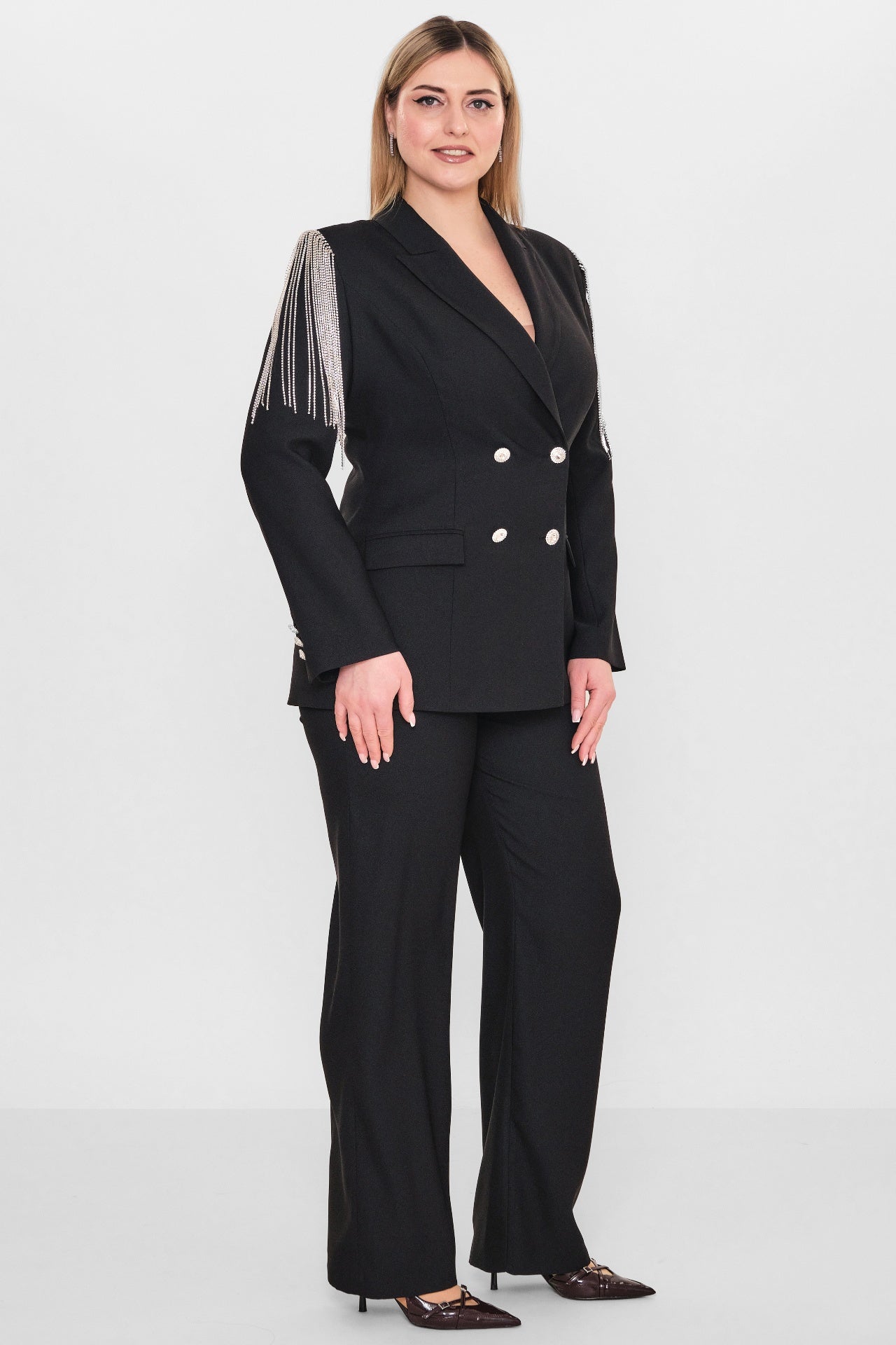Kedma - Plus Size Suit (KDM26Y5-79081X) - 8690200112560