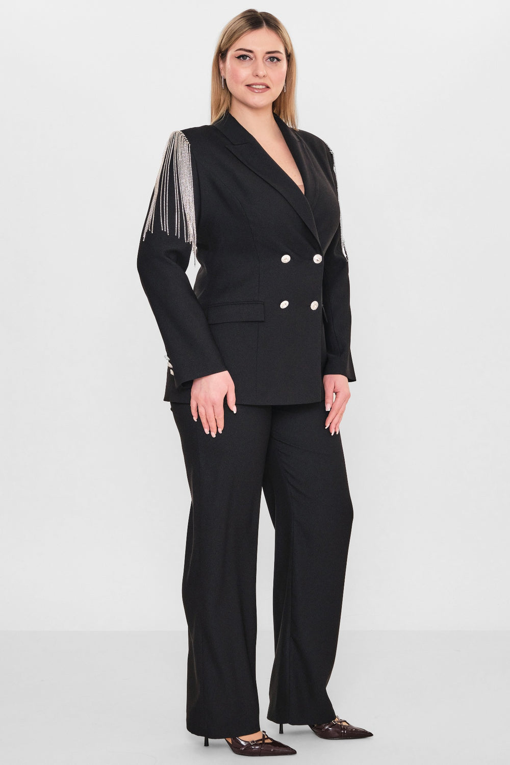Kedma - Plus Size Suit (KDM26Y5-79081X) - 8690200112560