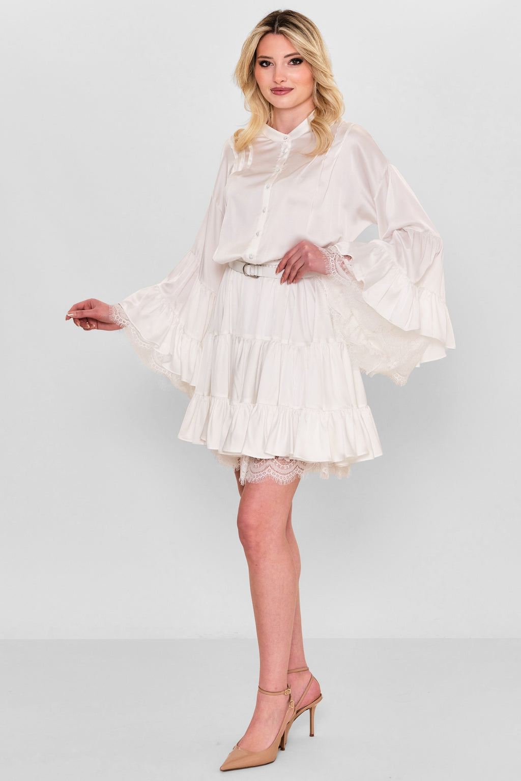 Kedma - Plus Size Dress (KDM26Y8-98154) - 8690200112652