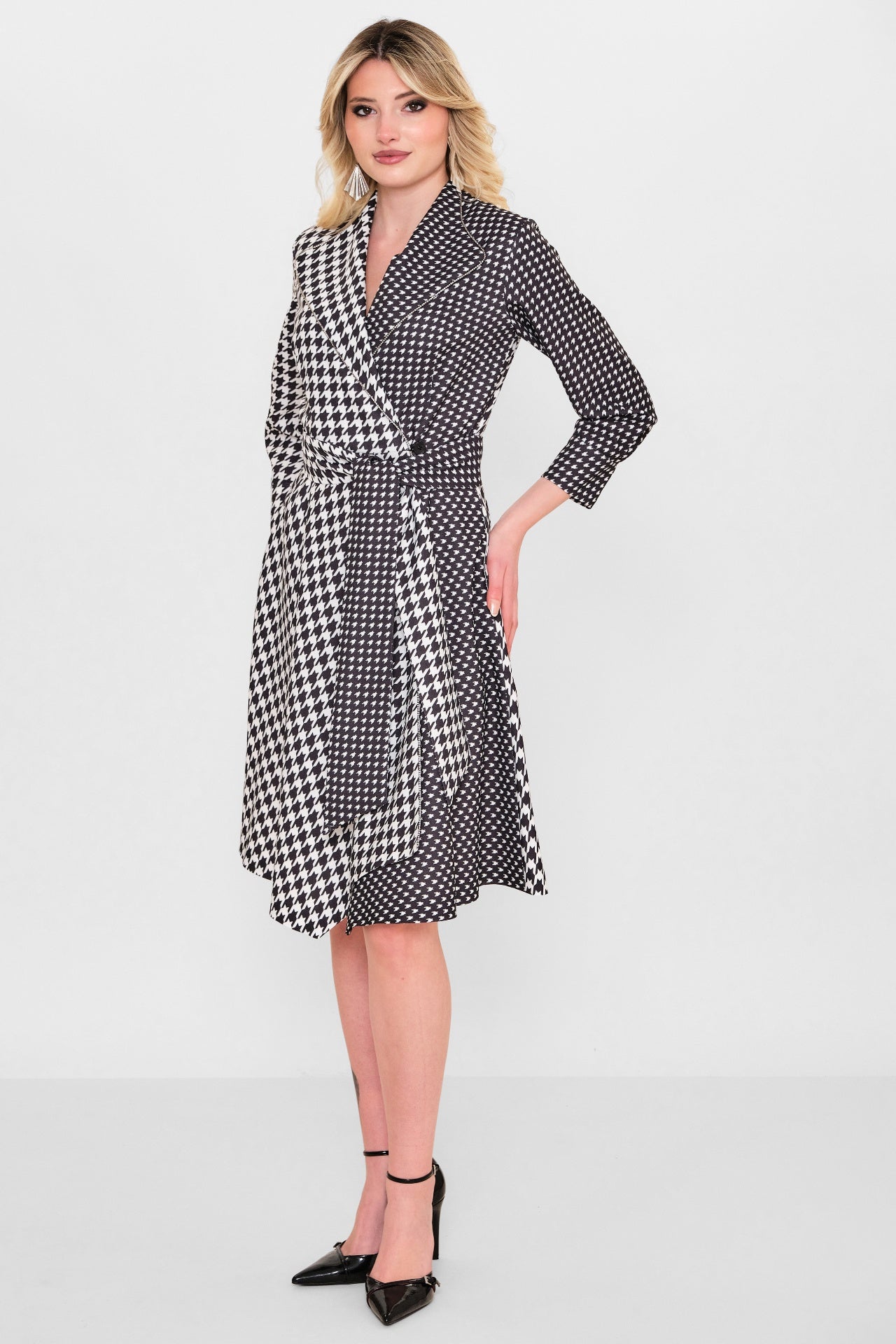 Kedma - Plus Size Dress (KDM26Y8-98207) - 8690200112676