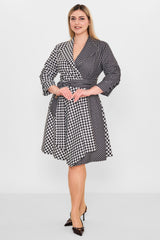Kedma - Plus Size Dress (KDM26Y8-98207X) - 8690200112683