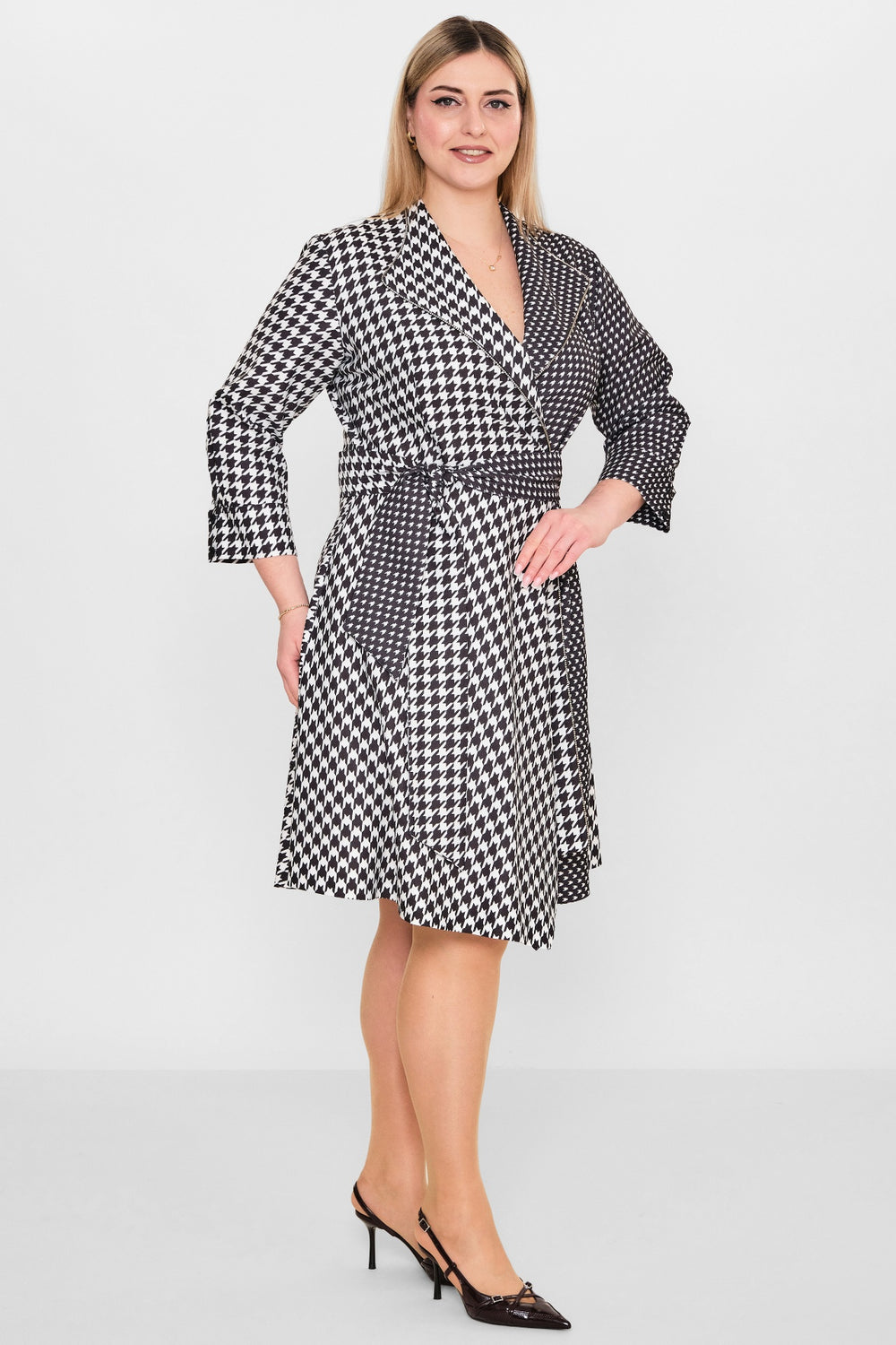 Kedma - Plus Size Dress (KDM26Y8-98207X) - 8690200112683