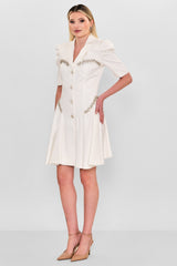 Kedma - Plus Size Dress (KDM26Y8-98286) - 8690200112706