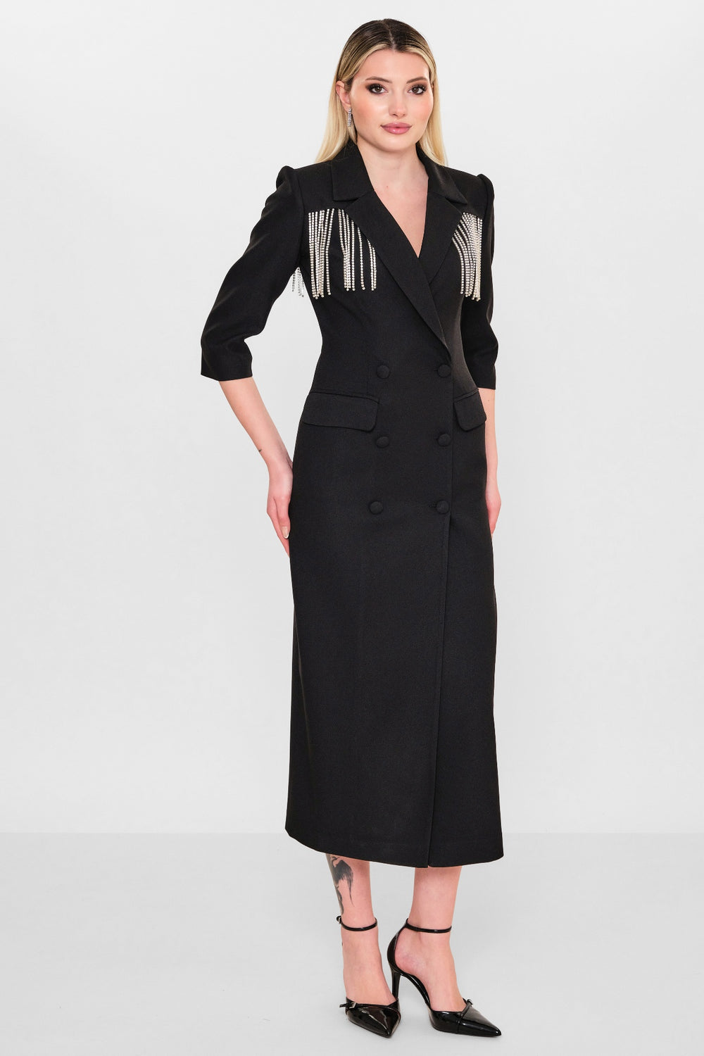 Kedma - Plus Size Dress (KDM26Y8-98294) - 8690200112713