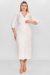 Kedma - Plus Size Dress (KDM26Y8-98294X) - 8690200112720