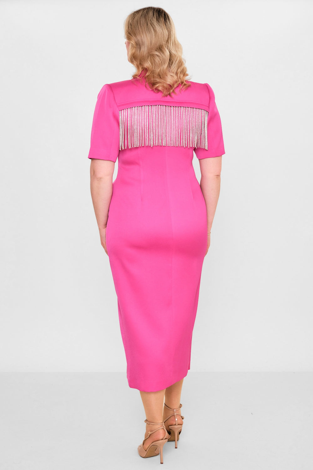 Kedma - Plus Size Dress (KDM26Y8-98294X) - 8690200112737