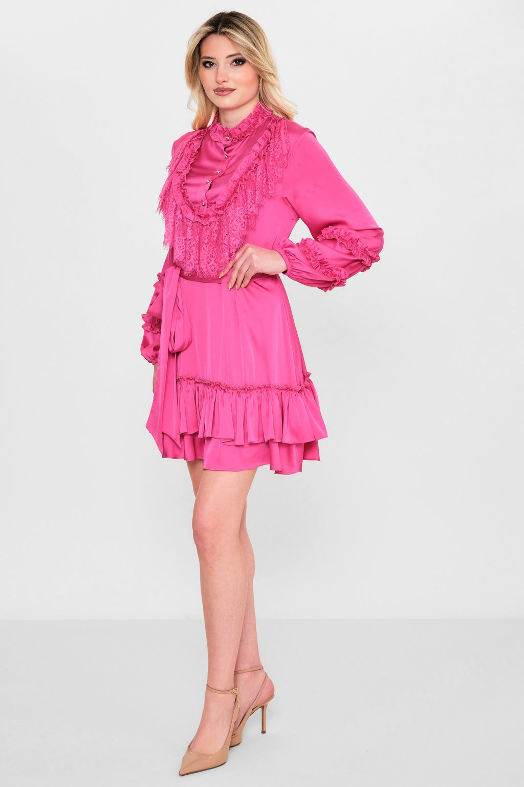 Kedma - Plus Size Dress (KDM26Y8-98298) - 8690200112744