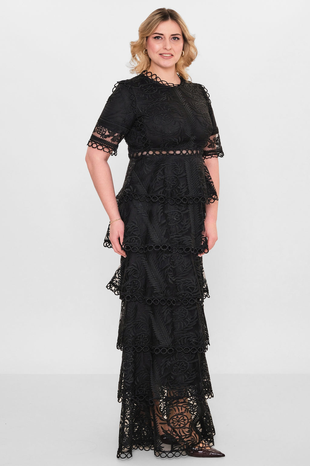 Kedma - Plus Size Dress (KDM26Y8-98316X) - 8690200112768