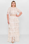 Kedma - Plus Size Dress (KDM26Y8-98316X) - 8690200112775