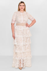 Kedma - Plus Size Dress (KDM26Y8-98316X) - 8690200112775
