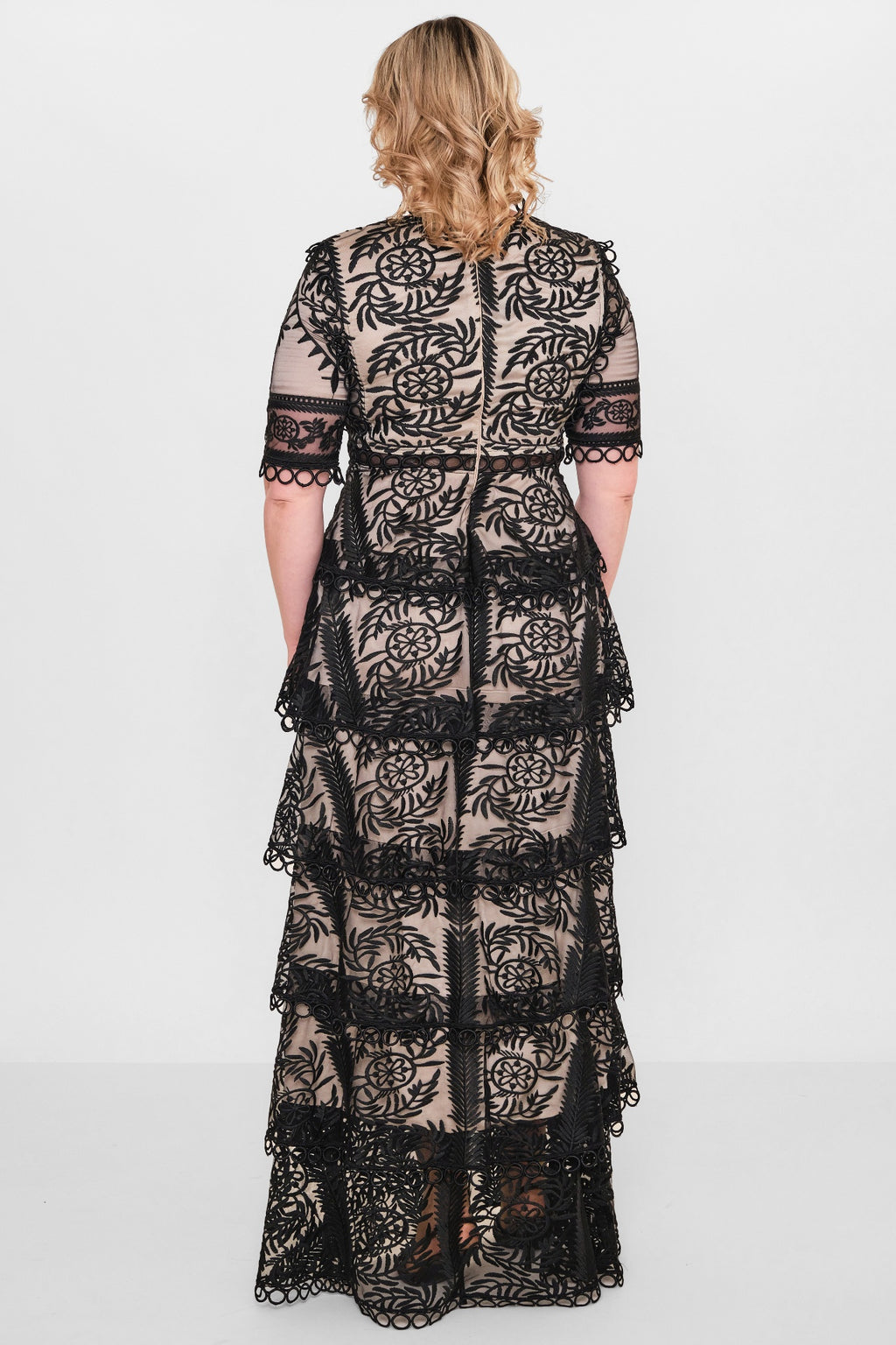 Kedma - Plus Size Dress (KDM26Y8-98316X) - 8690200112782