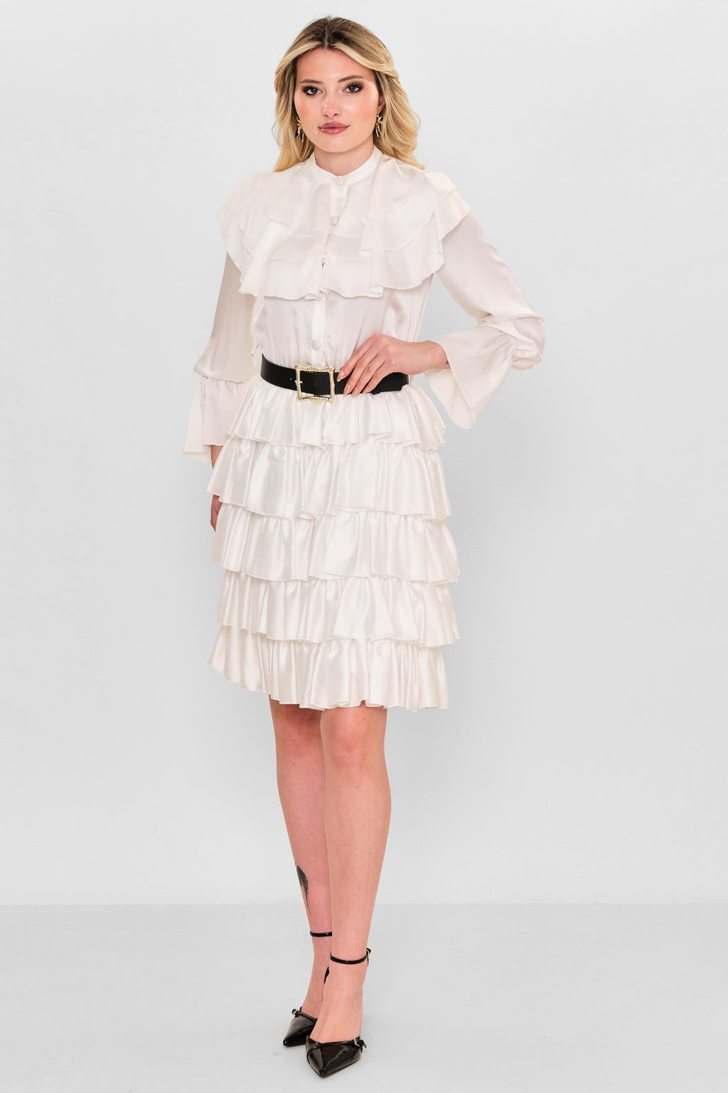 Kedma - Plus Size Dress (KDM26Y8-98336) - 8690200112805