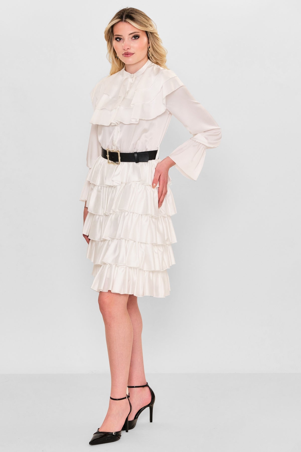 Kedma - Plus Size Dress (KDM26Y8-98336) - 8690200112805