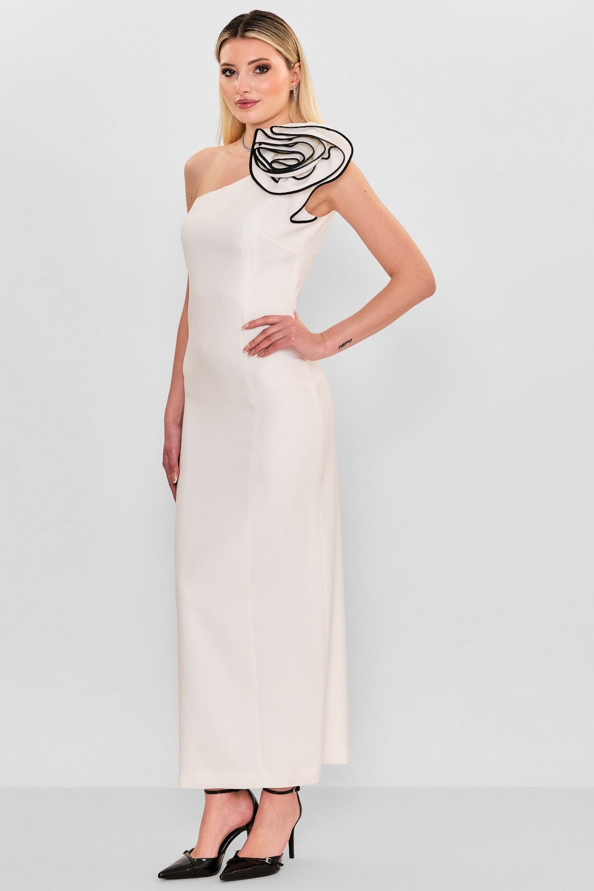 Kedma - Plus Size Dress (KDM26Y8-98342) - 8690200112812