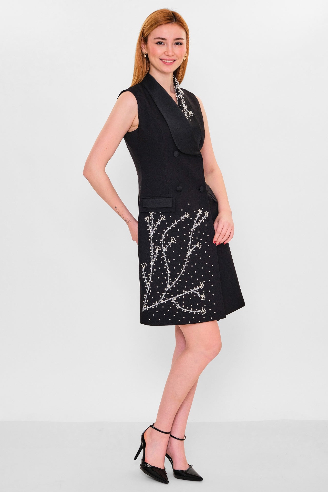 Kedma - Plus Size Dress (KDM26Y8-98345) - 8690200112829