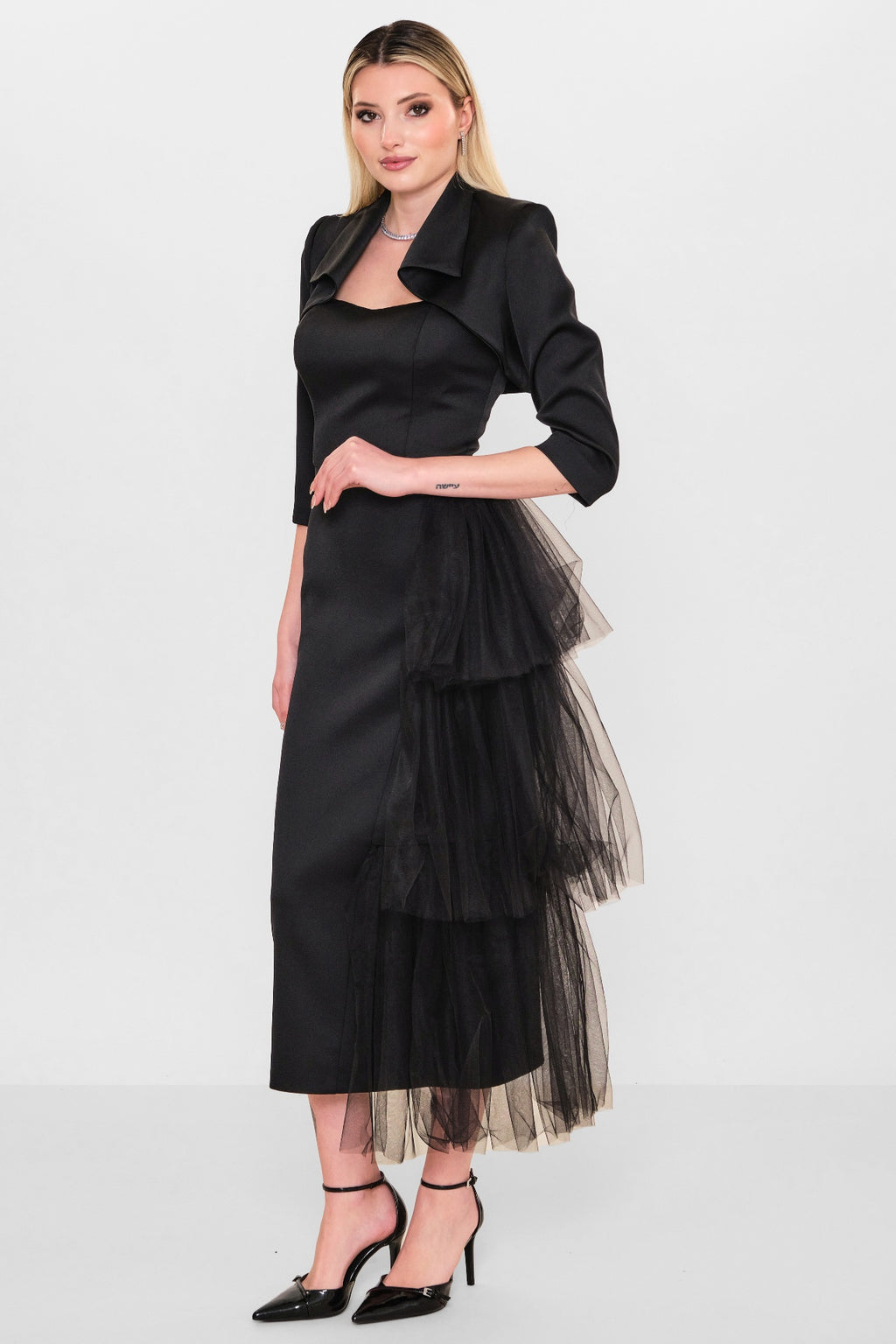 Kedma - Plus Size Dress (KDM26Y8-98354) - 8690200112874