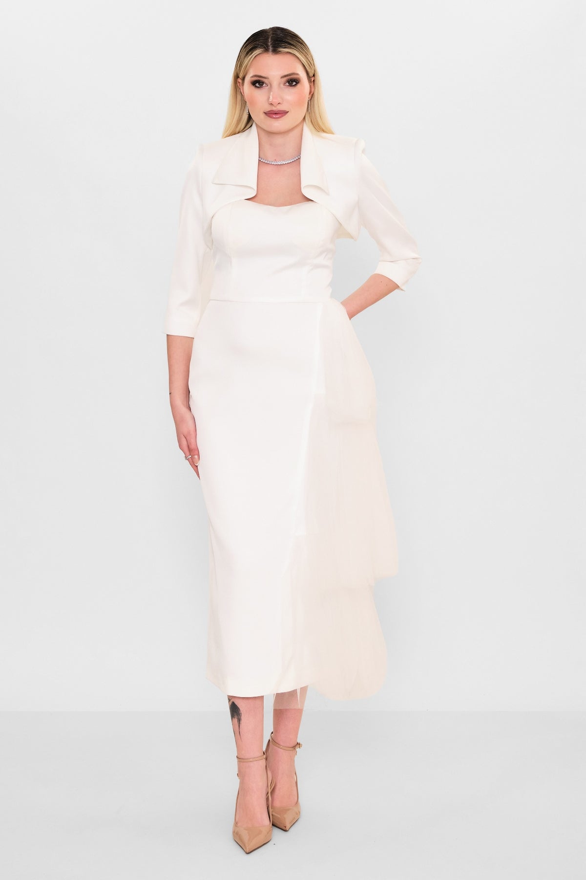 Kedma - Plus Size Dress (KDM26Y8-98354) - 8690200112881