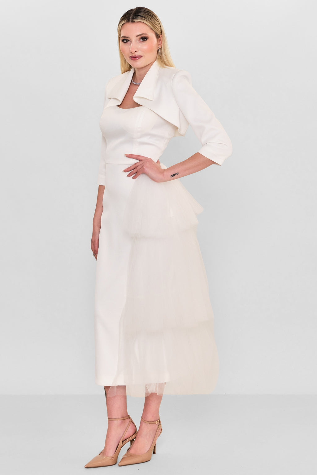 Kedma - Plus Size Dress (KDM26Y8-98354) - 8690200112881