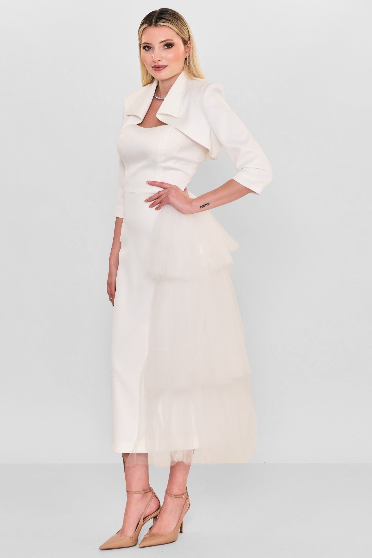 Kedma - Plus Size Dress (KDM26Y8-98354) - 8690200112881