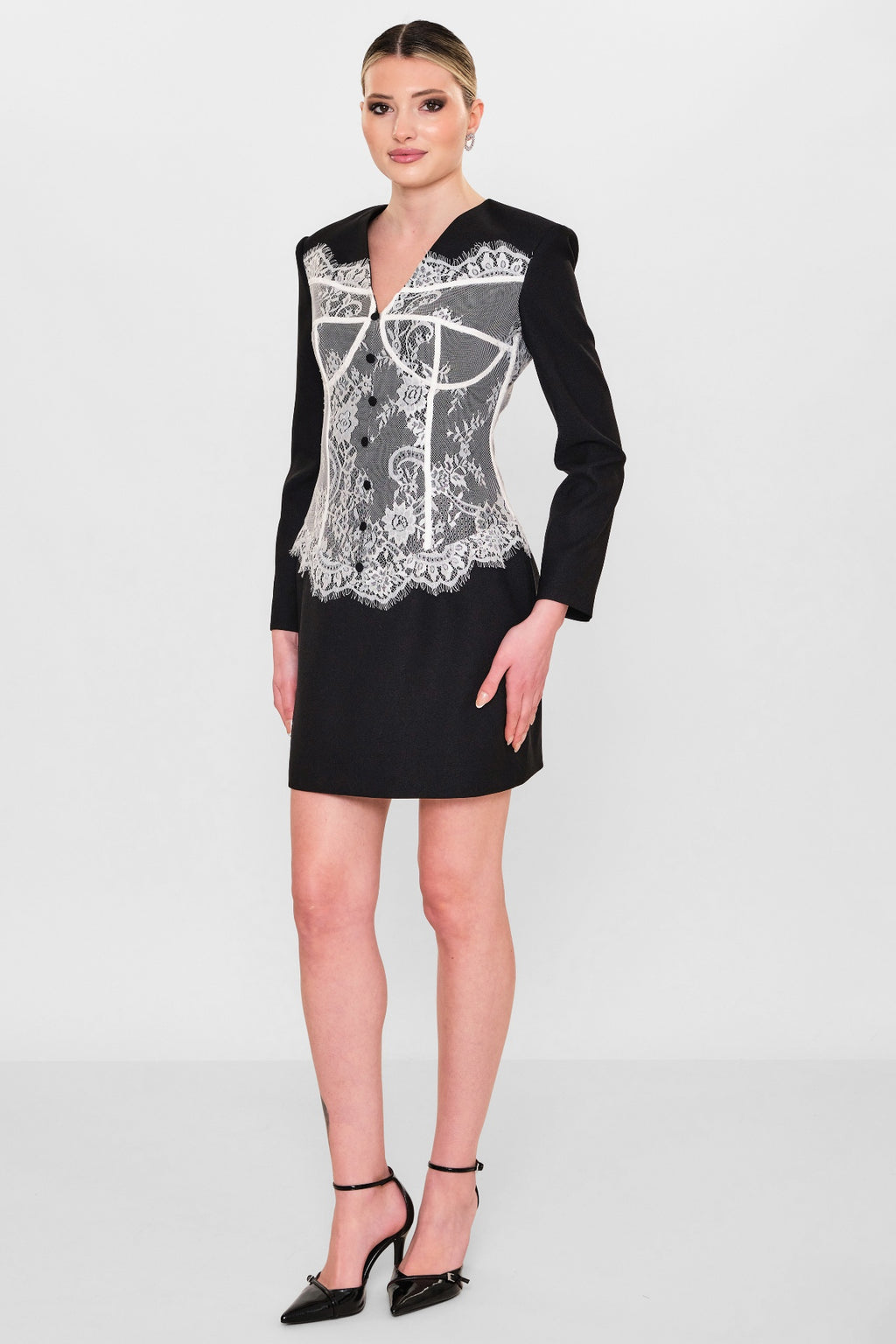 Kedma - Plus Size Dress (KDM26Y8-98372) - 8690200112966