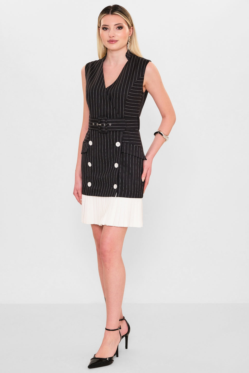 Kedma - Plus Size Dress (KDM26Y8-98373) - 8690200112973