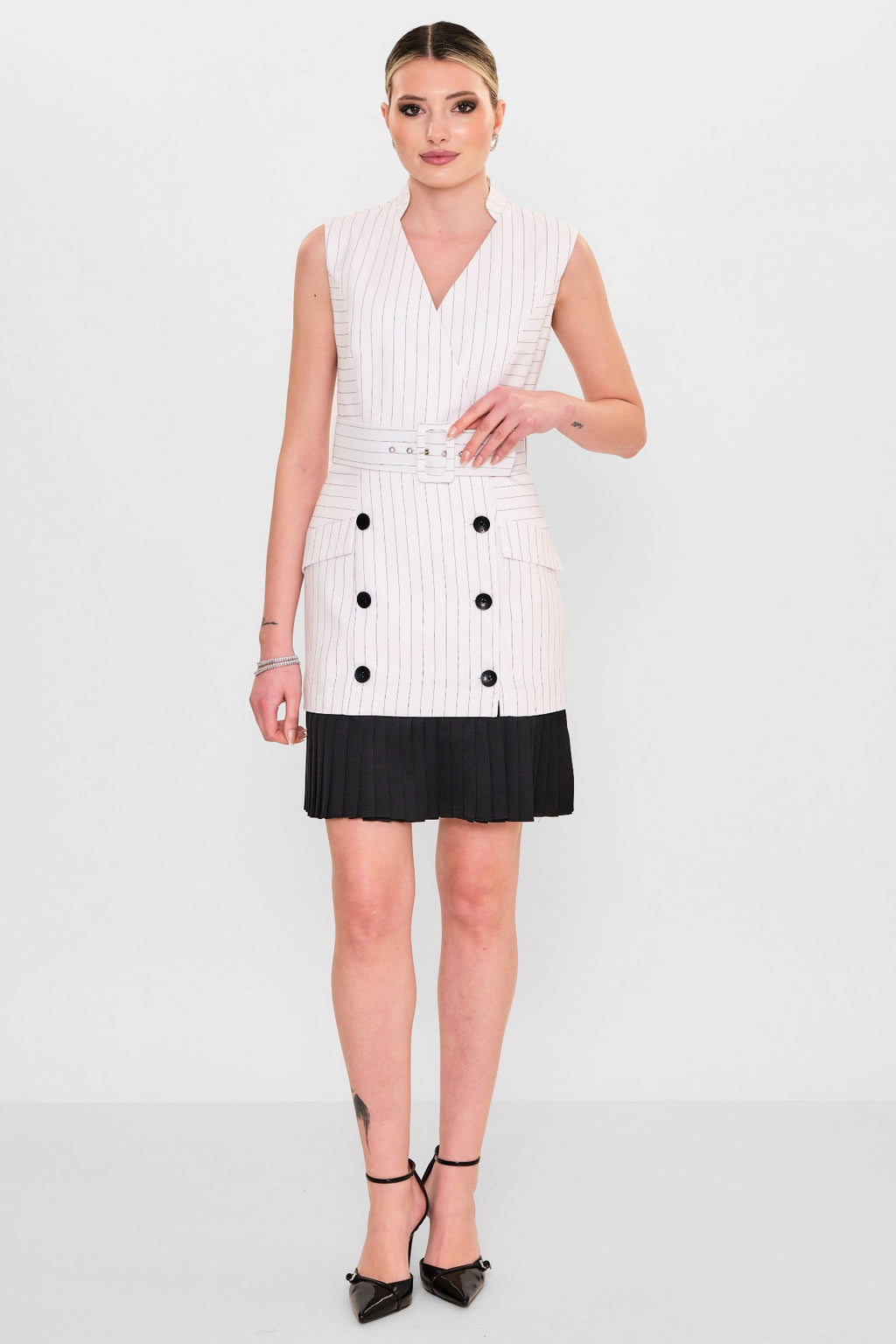 Kedma - Plus Size Dress (KDM26Y8-98373) - 8690200112980