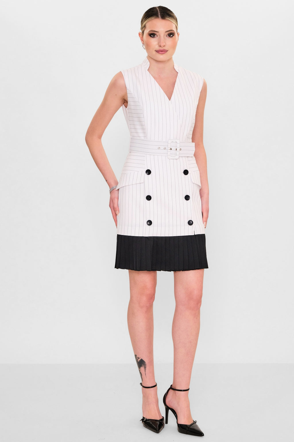 Kedma - Plus Size Dress (KDM26Y8-98373) - 8690200112980