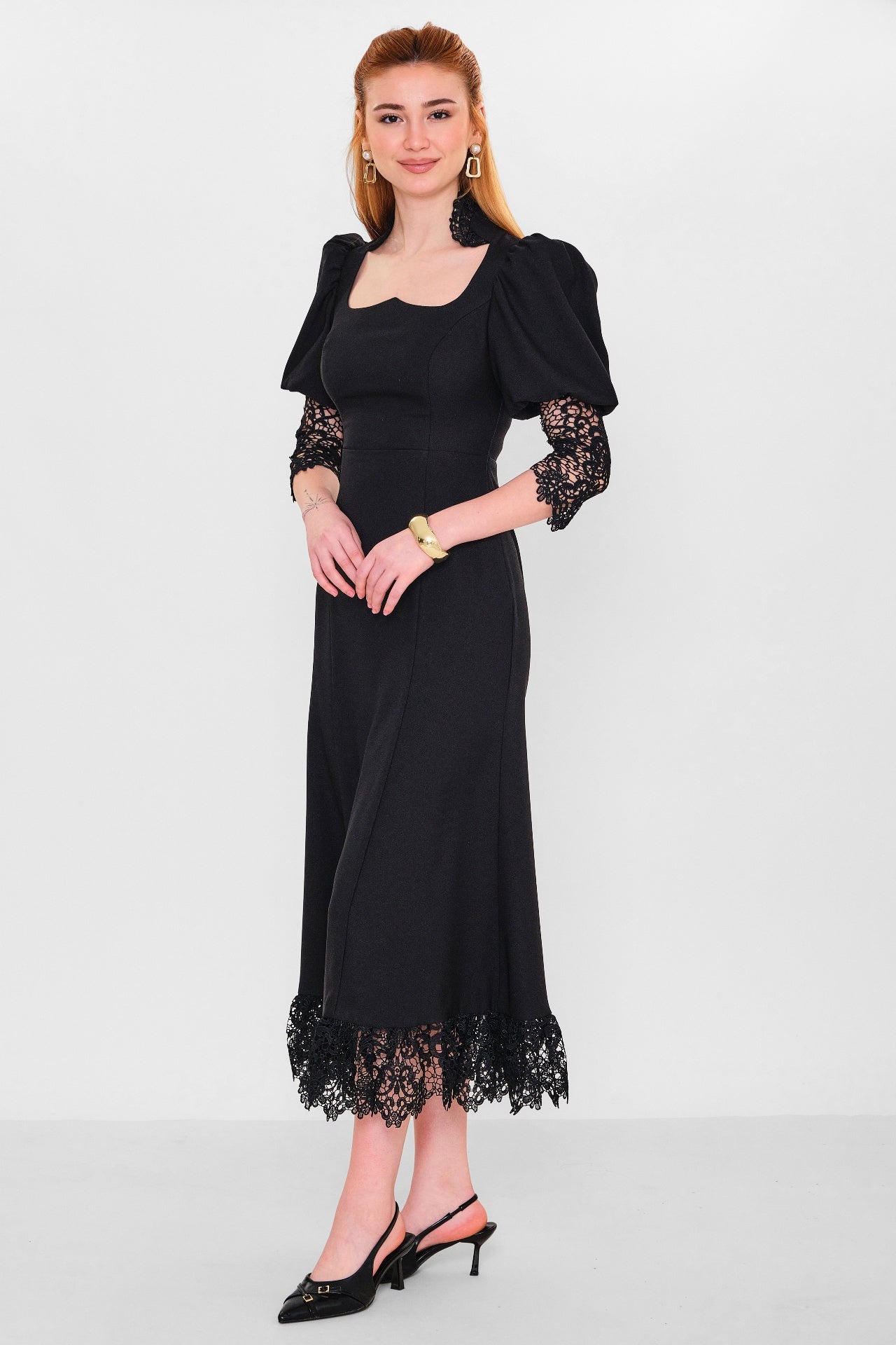 Kedma - Plus Size Dress (KDM26Y8-98377) - 8690200113000