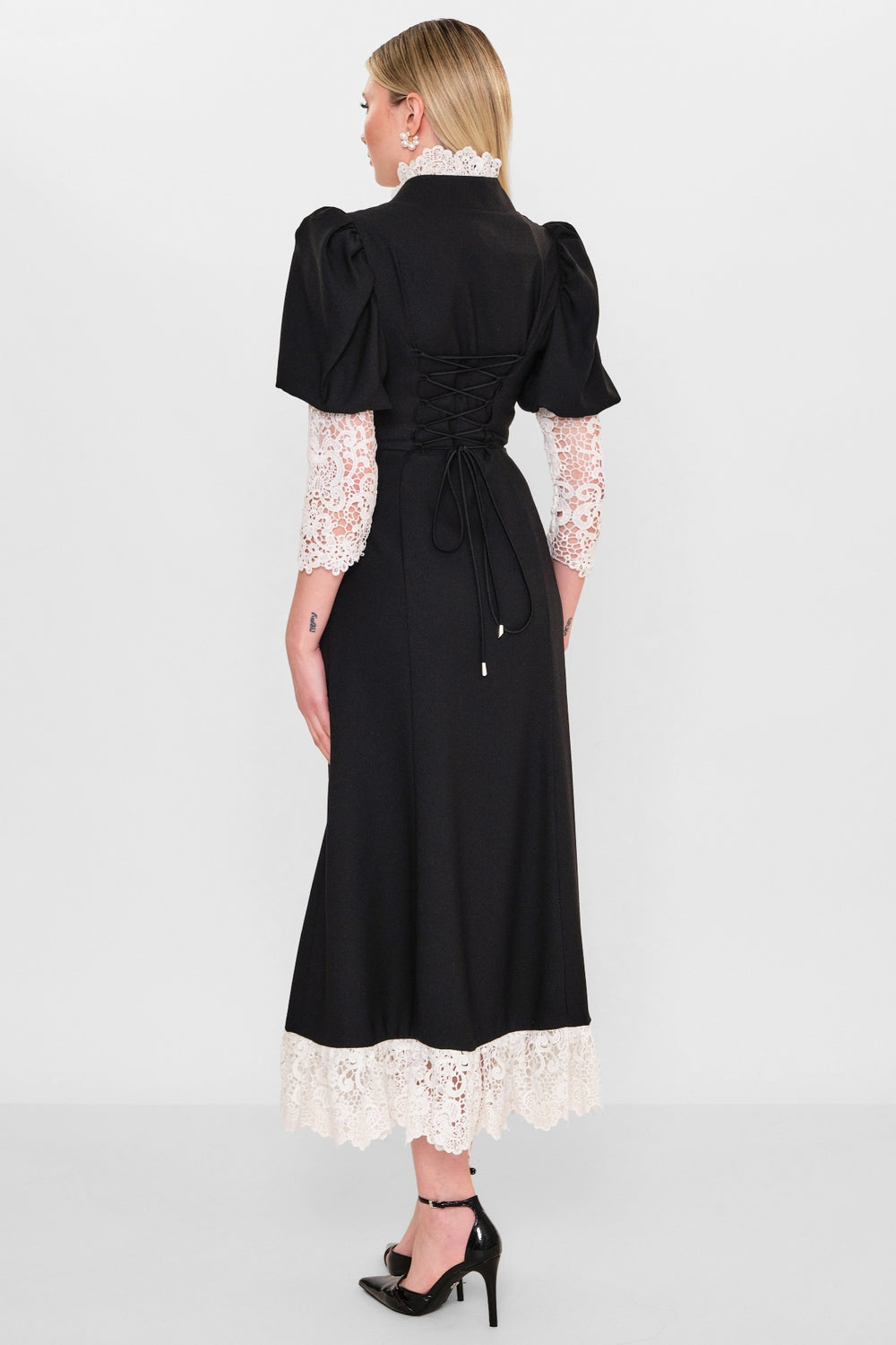 Kedma - Plus Size Dress (KDM26Y8-98377) - 8690200113017