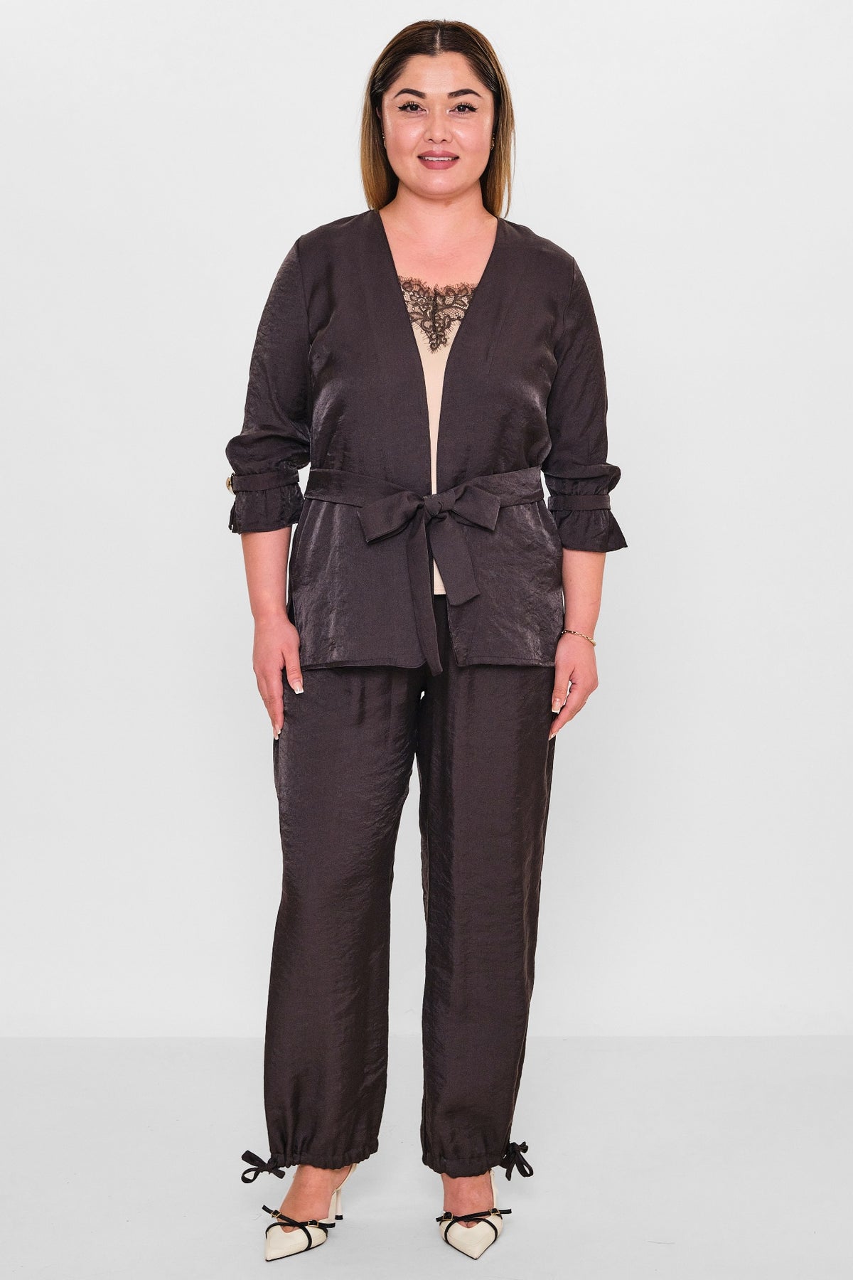 Dress port - Plus Size Suit (DSP26Y3461) - 8690200113154