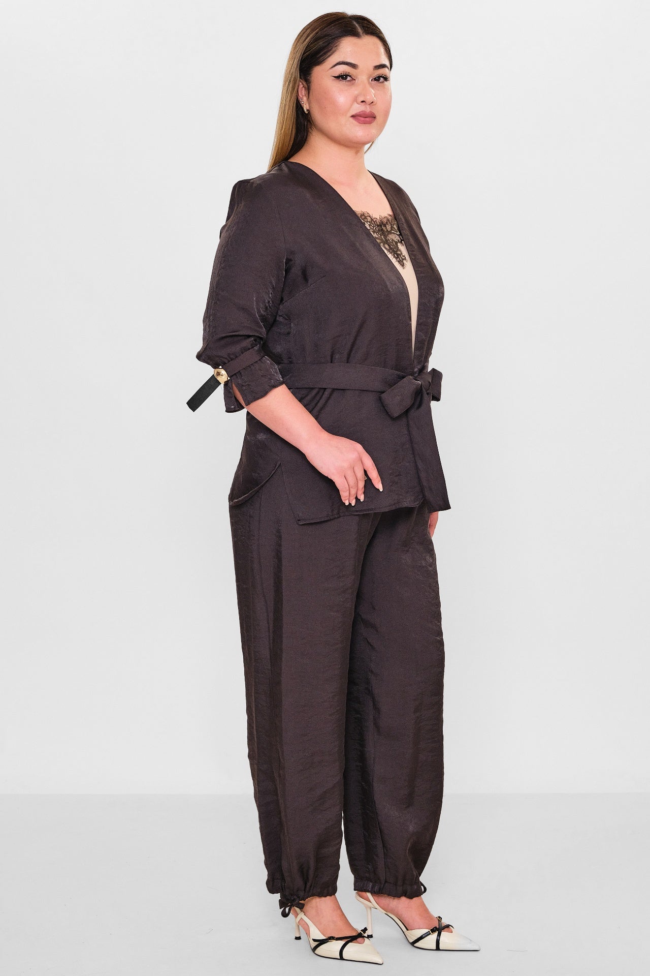 Dress port - Plus Size Suit (DSP26Y3461) - 8690200113154