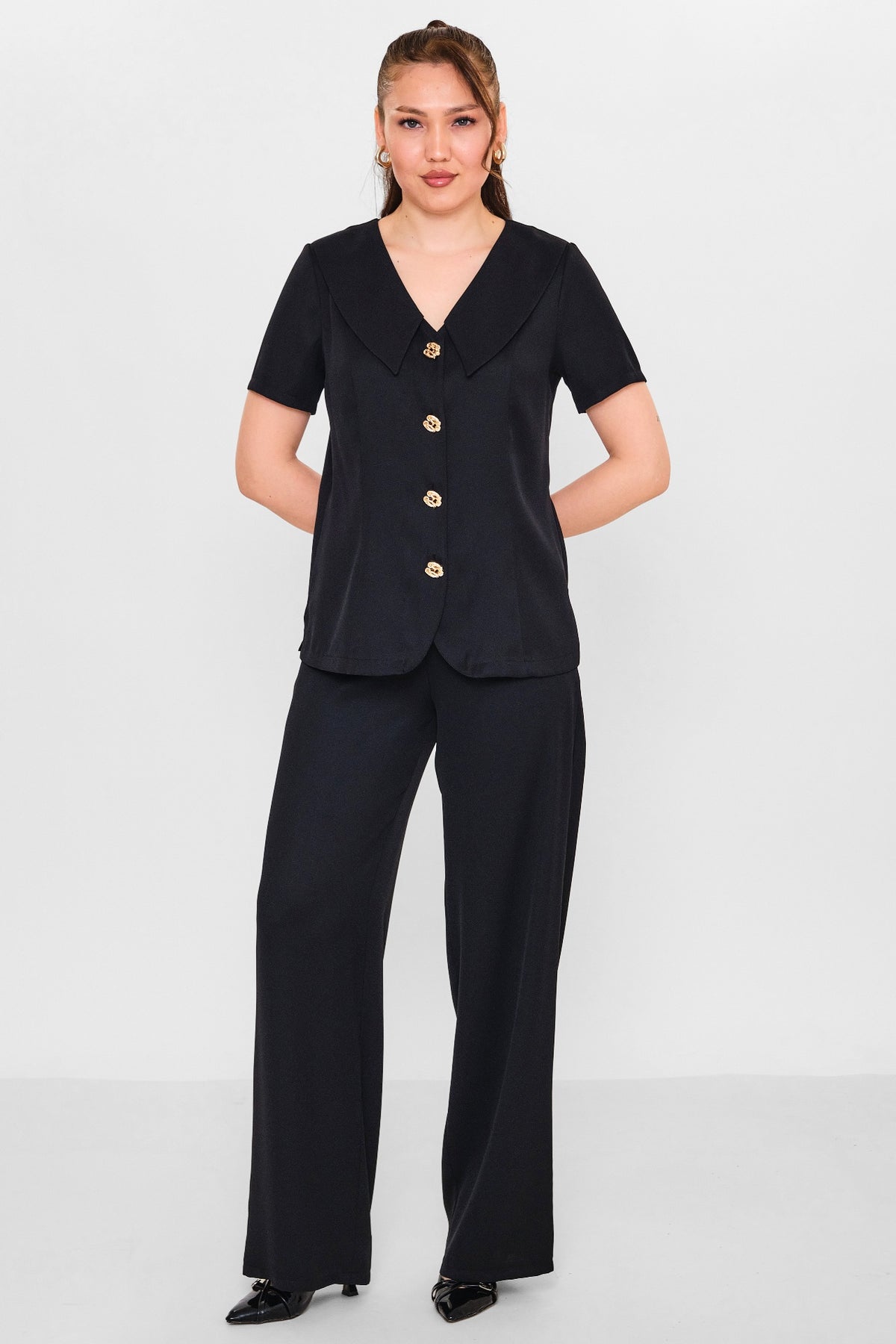 Dress port - Plus Size Suit (DSP26Y3450) - 8690200113178