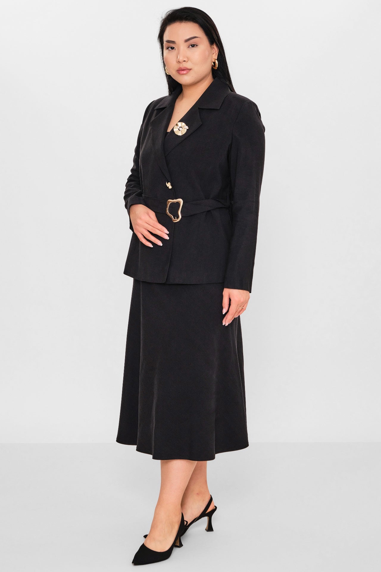 Fimore - Plus Size Suit (FMR26Y8544-24) - 8690200113260