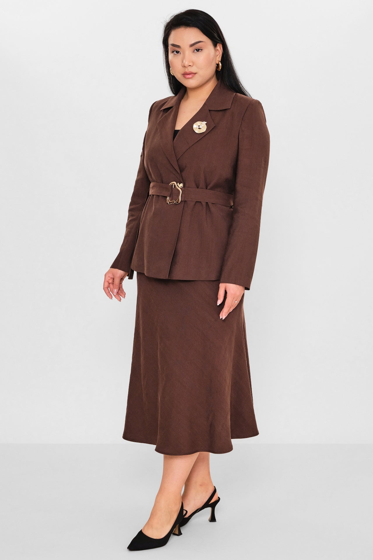 Fi̇more - Plus Size Suit (FMR26Y8544-24) - 8690200113277