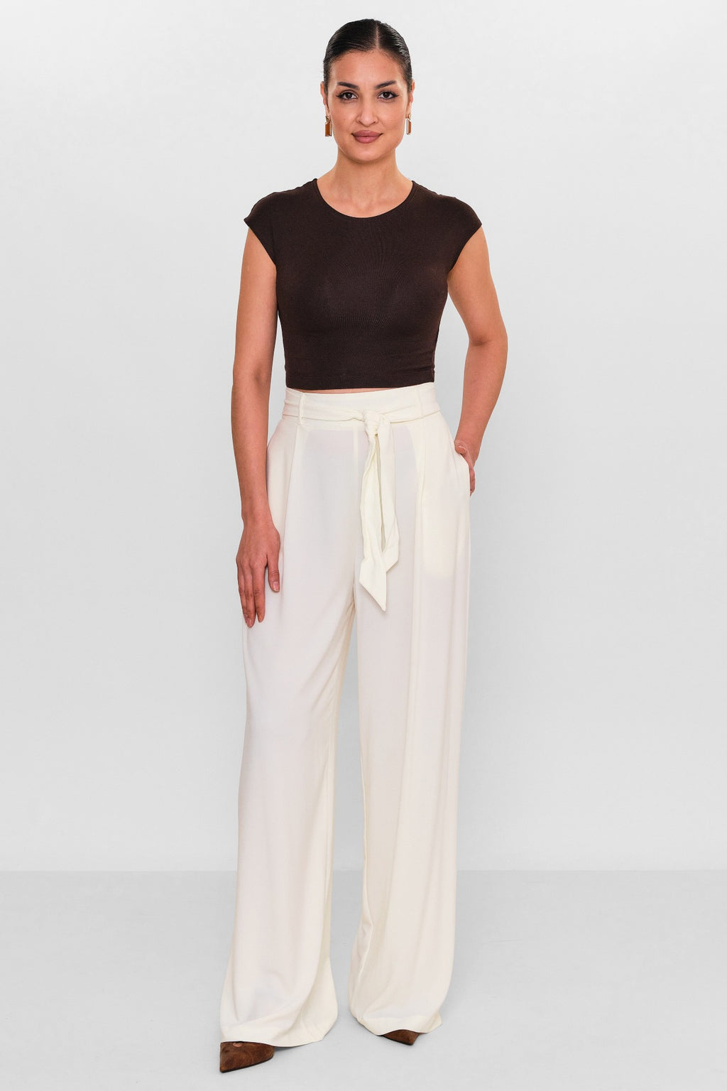 Zanzi - Plus Size Trousers (ZNZ26Y20031333) - 8690200113284