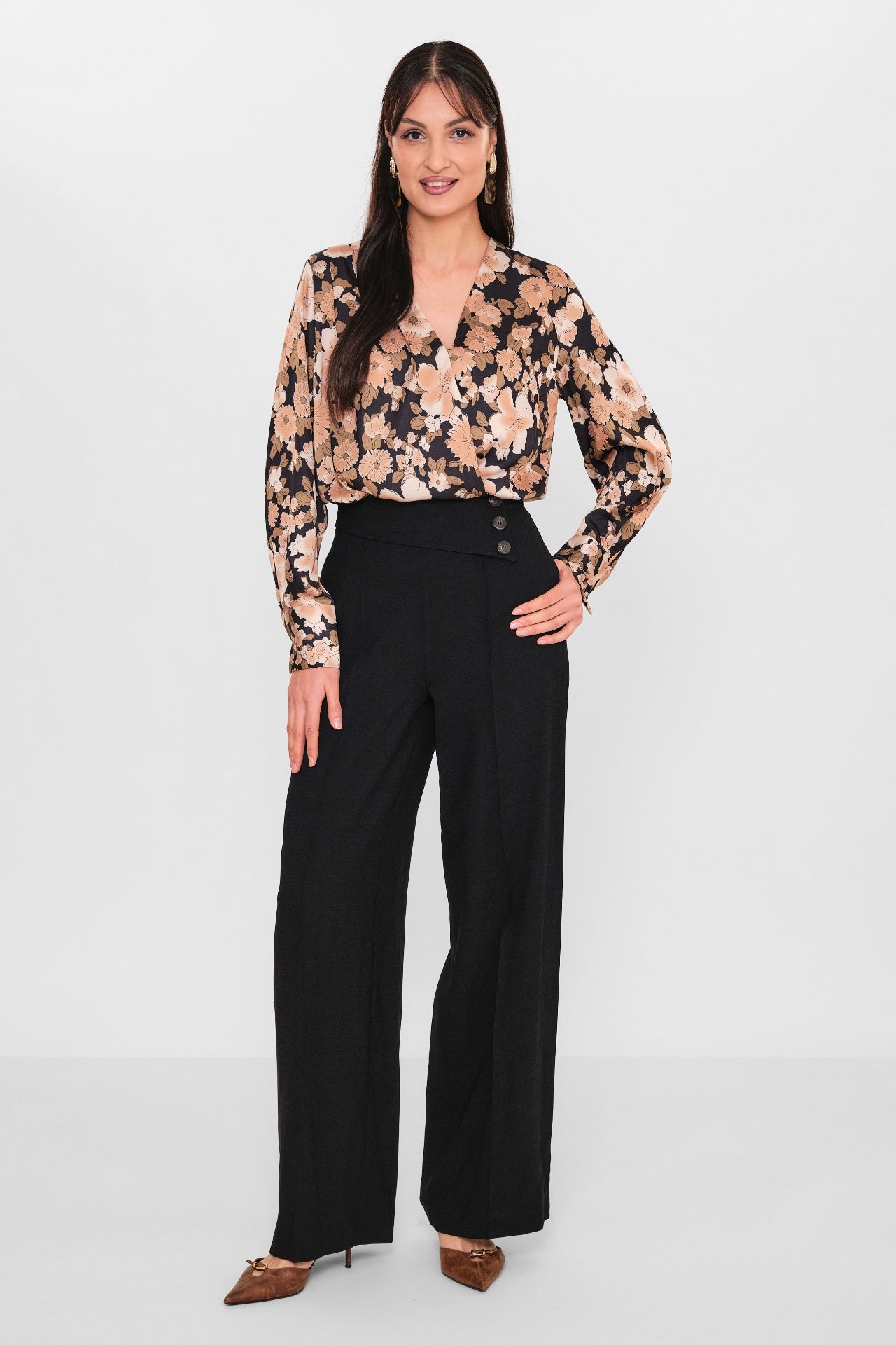 Zanzi - Plus Size Trousers (ZNZ26Y20031506) - 8690200113307