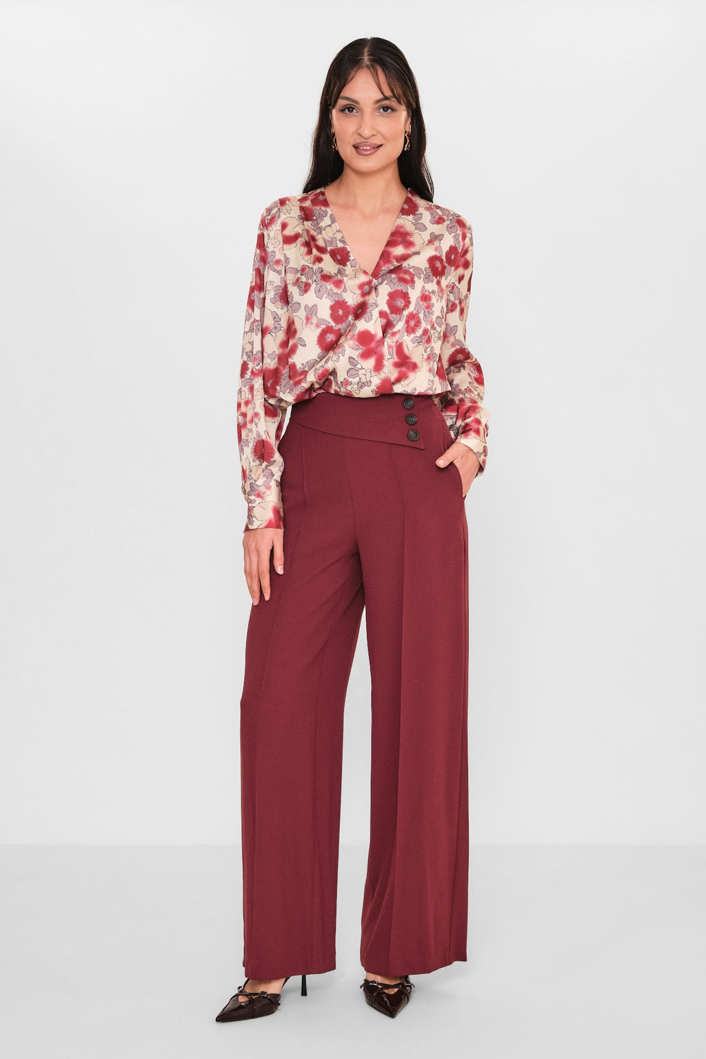 Zanzi - Plus Size Trousers (ZNZ26Y20031506) - 8690200113314