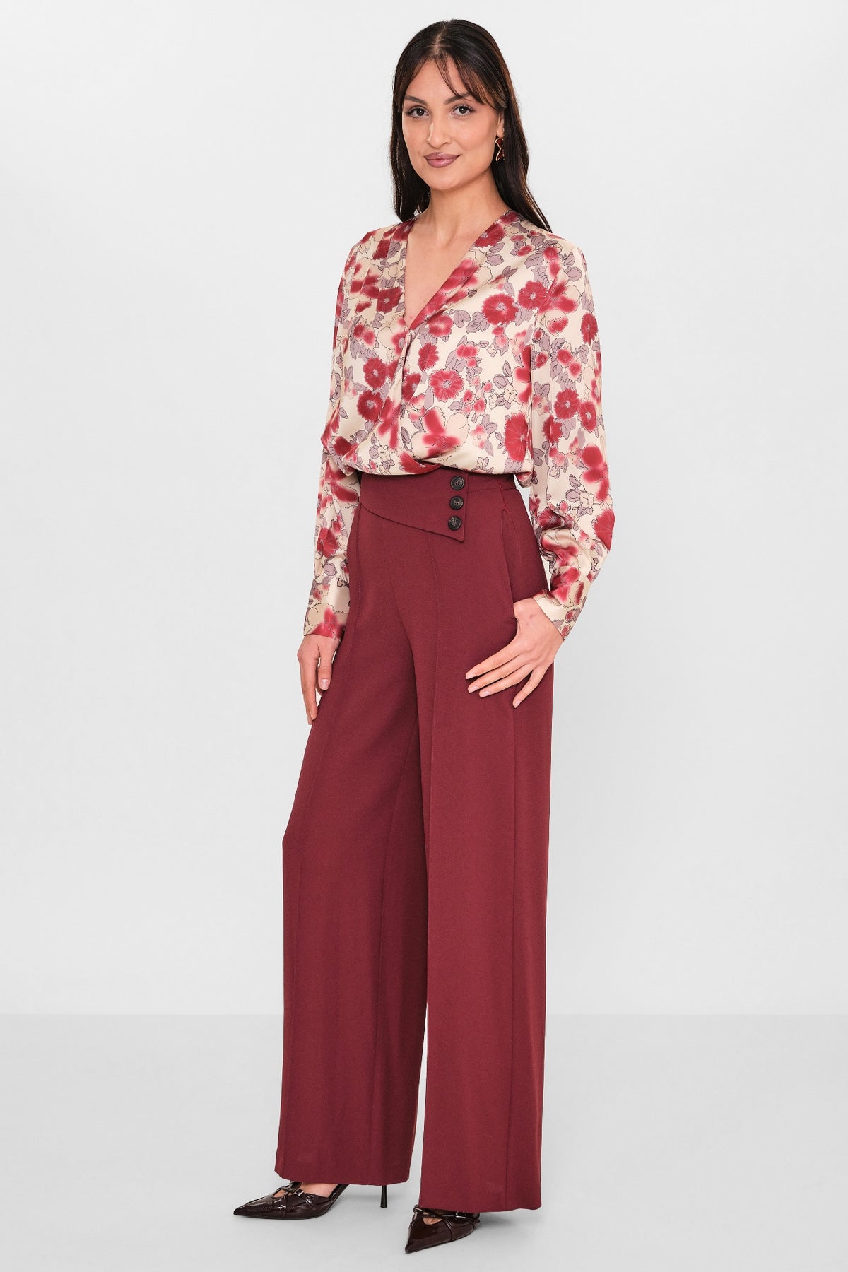 Zanzi - Plus Size Trousers (ZNZ26Y20031506) - 8690200113314