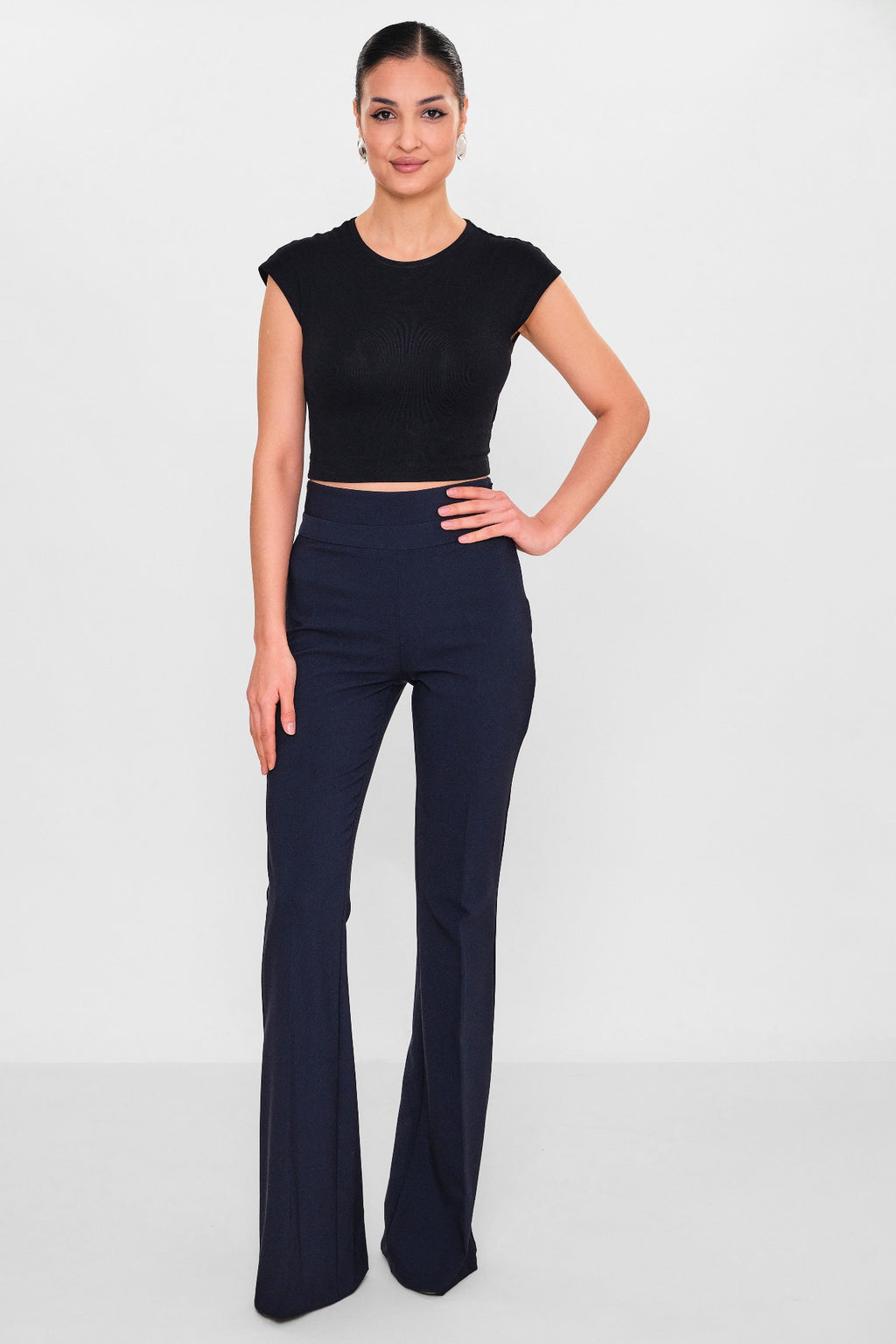 Zanzi - Plus Size Trousers (ZNZ26Y20141245) - 8690200113376